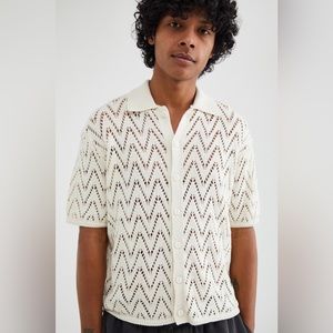 UO Define Polo Shirt Ivory